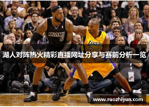 湖人对阵热火精彩直播网址分享与赛前分析一览