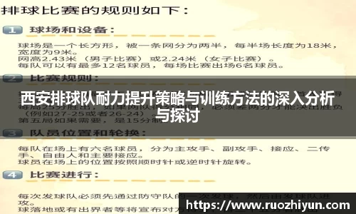 西安排球队耐力提升策略与训练方法的深入分析与探讨